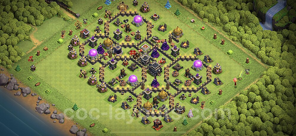 Best TH9 Hybrid Base – Resource Protection Plan Season 2026