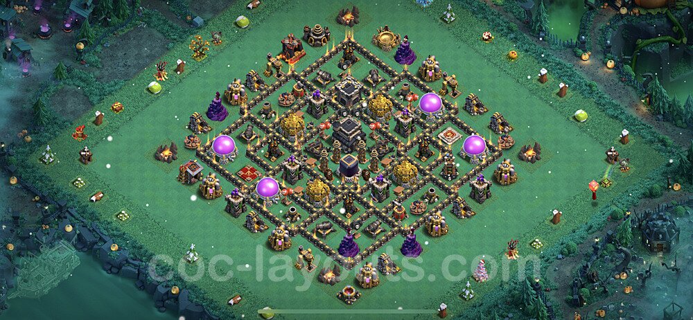 Dominate with This TH9 Hybrid Base β Hybrid Defense Updated 2026
