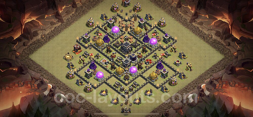 New TH9 War Base β Anti Everything Design & Copy Link 2025