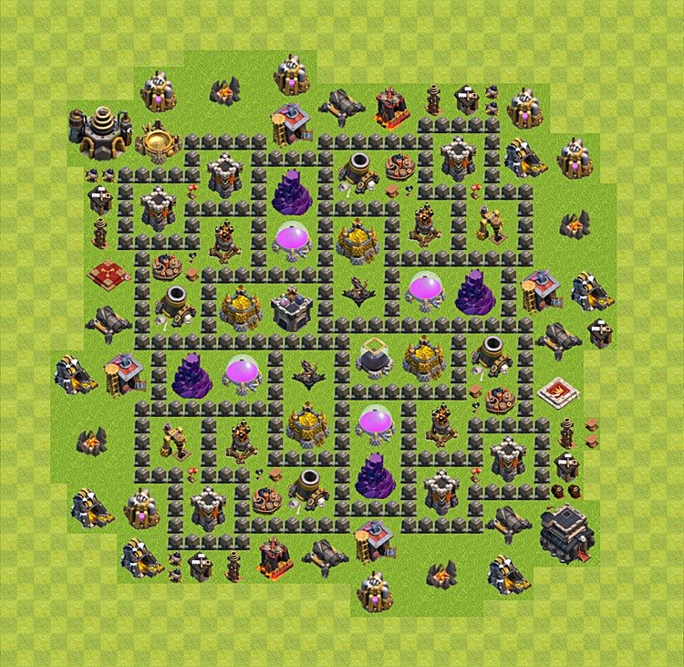 Resource Protection Farming Base for TH9 – Instant Copy Link 2025