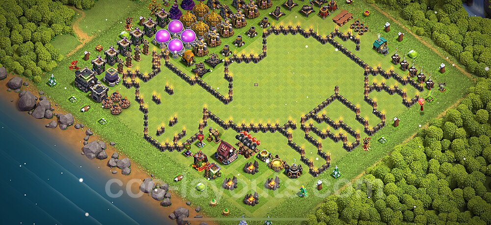 Solid Defense War Base for TH9 β Instant Copy Link 2026