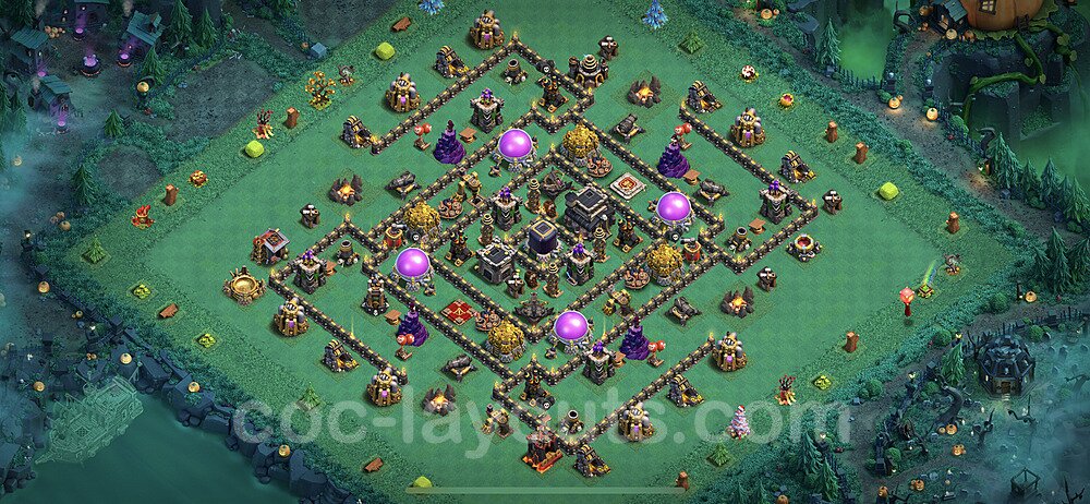 Strongest TH9 Hybrid Base β Resource Protection Guide Season 2026