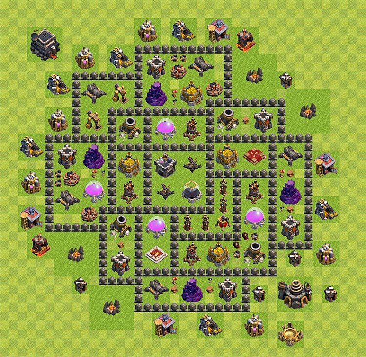 Tested TH9 Farming Base β Resource Protection Plan & Copy Link Season 2026