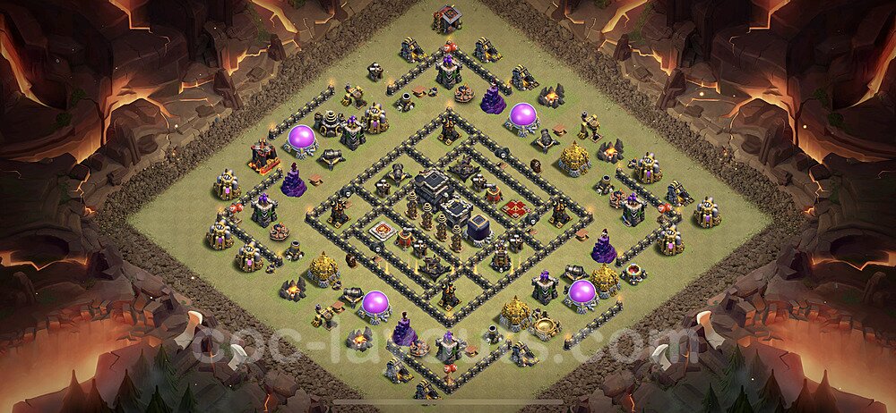 TH9 Anti Air War Layout – Copy Link Included CoC 2026