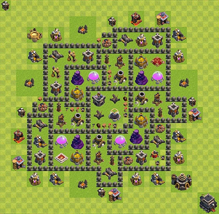 TH9 Defensive Farming Layout – Resource Protection with Link Season 2026