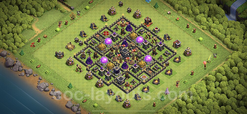 TH9 Farming Base Plan – Anti Everything with Base Link 2025