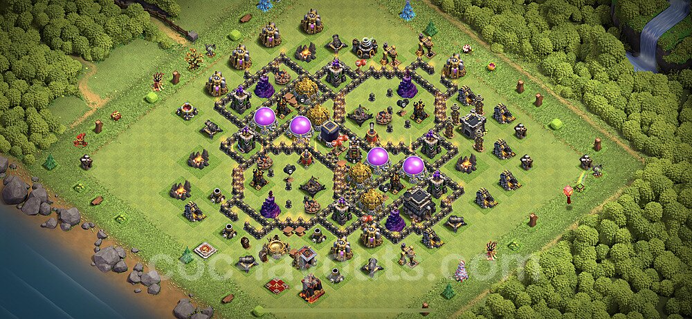 TH9 Farming Layout – Resource Protection Strategy & Base Link 2026