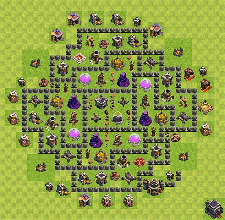 TH9 Farming Layout – Resource Protection Strategy & Base Link Season 2026