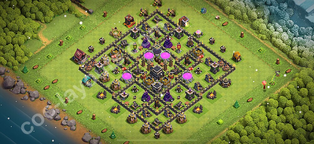 TH9 Hybrid Base with Copy Link – Resource Protection Strategy Updated 2026