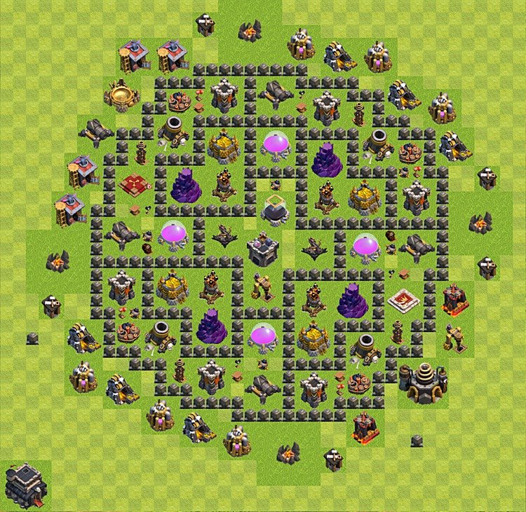 TH9 Resource Protection Farming Layout β Copy Link Included 2026