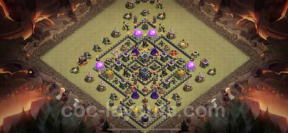TH9 War Base Plan – Anti Everything with Base Link Updated 2026