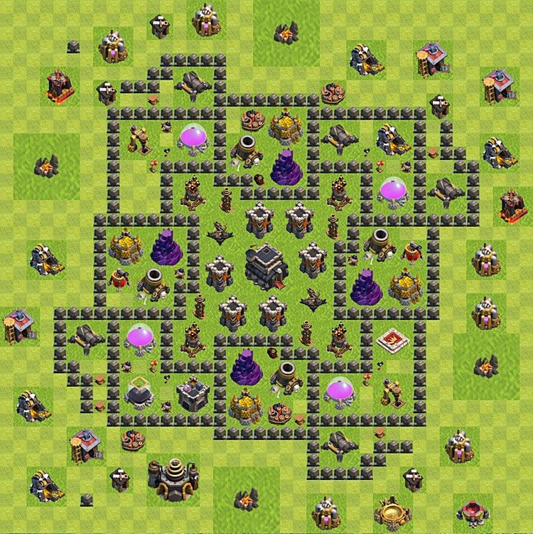 Top Rated TH9 Base – Trophy Pushing Trophy Design Updated 2026